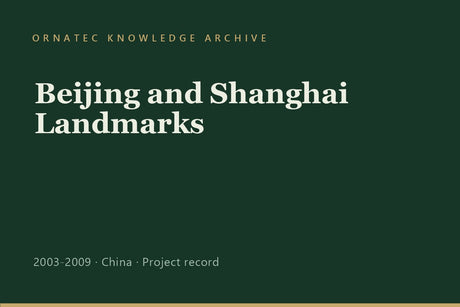 Beijing and Shanghai Landmarks: Huadu Centre and Fairlake Villas