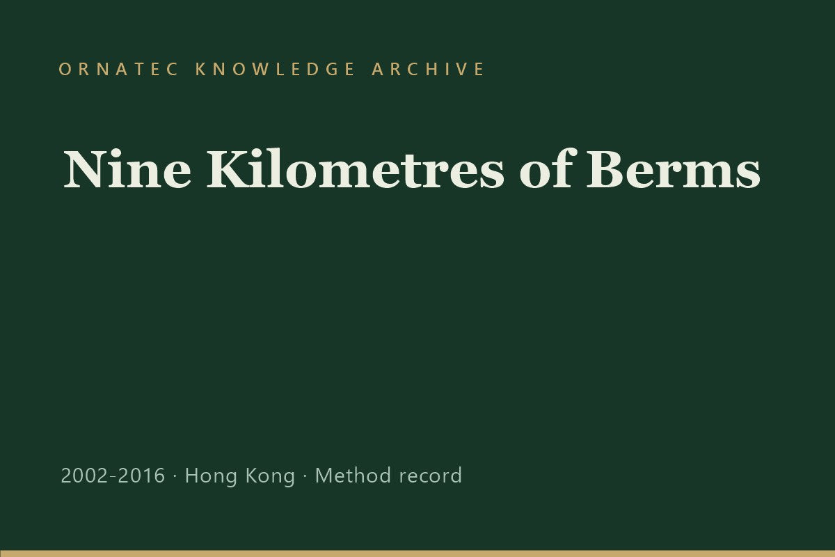Nine Kilometres of Berms: The Groundwork Beneath the Theme Parks