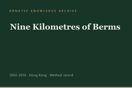Nine Kilometres of Berms: The Groundwork Beneath the Theme Parks