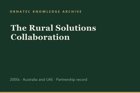 Ornatec Knowledge Archive record cover: The Rural Solutions Collaboration