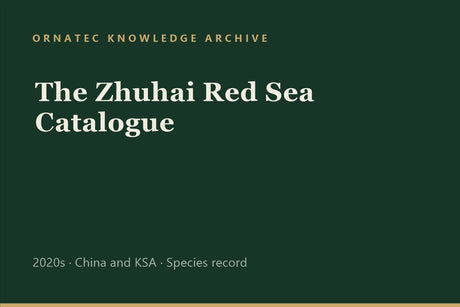 Ornatec Knowledge Archive record cover: The Zhuhai Red Sea Catalogue