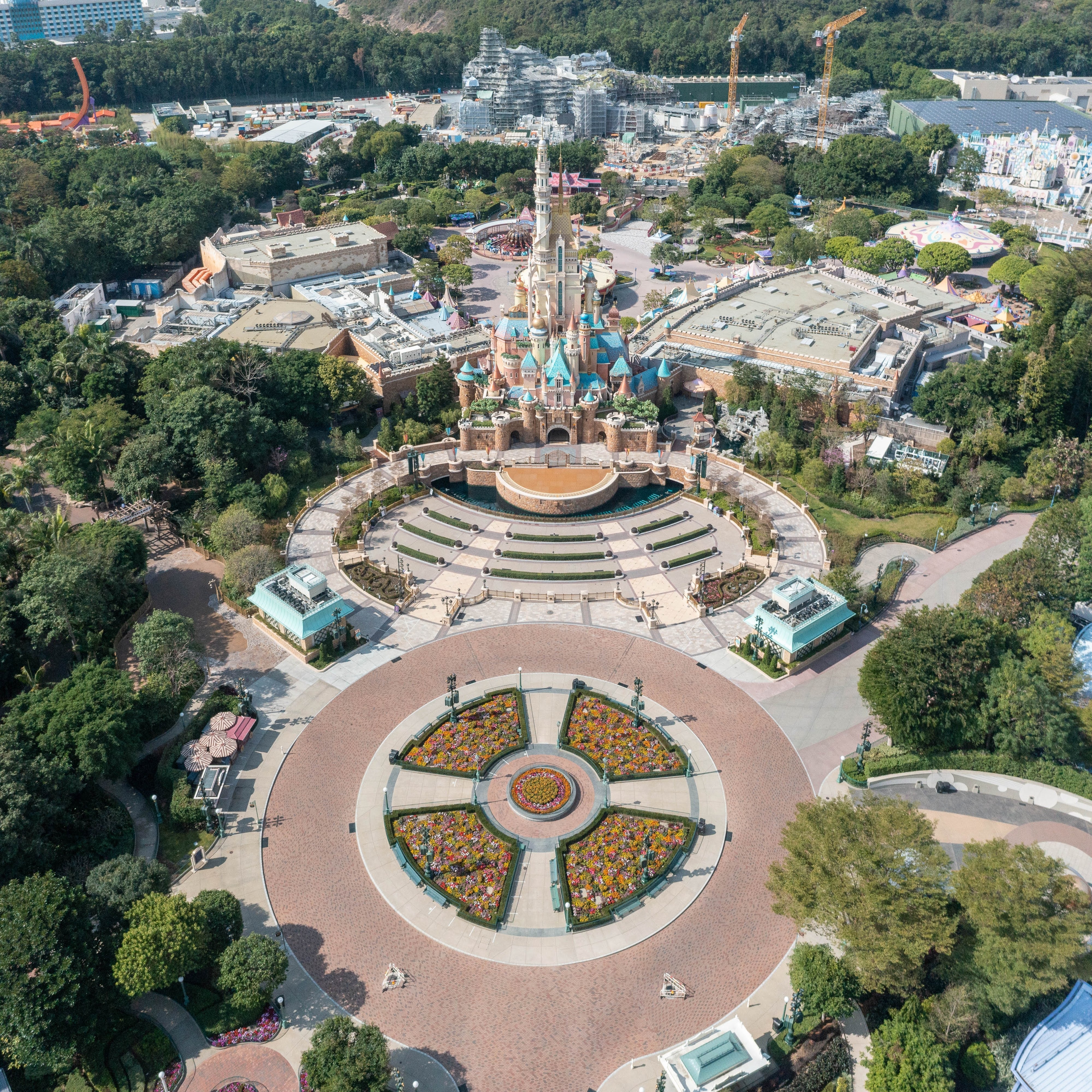 Disneyland Hong Kong landscape project reference